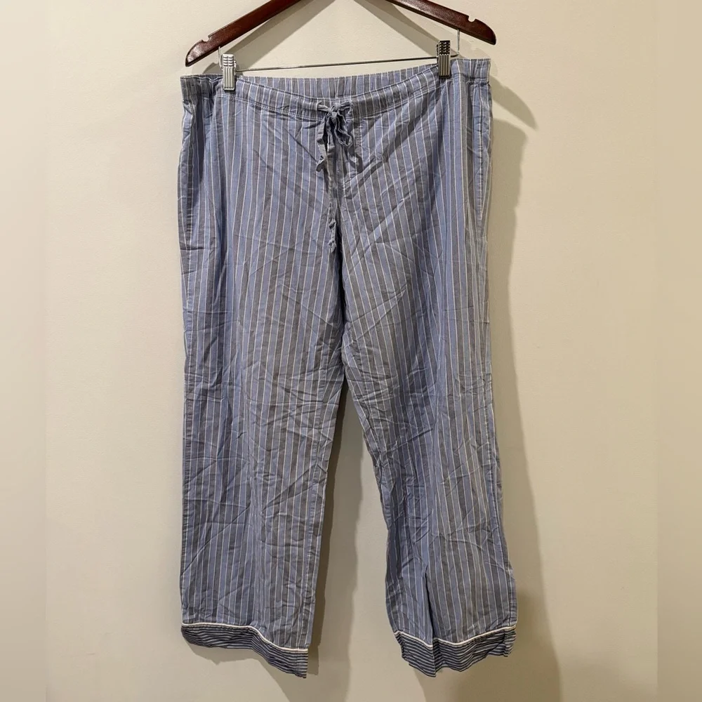 Victoria's Secret Blue Striped Pajama Set - Picture 4 of 5